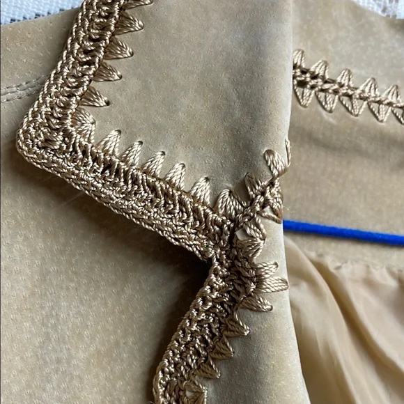 70's Vintage suede leather jacket. Boho style in pristine condition. - Picture 8 of 8